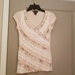 Gold shirt